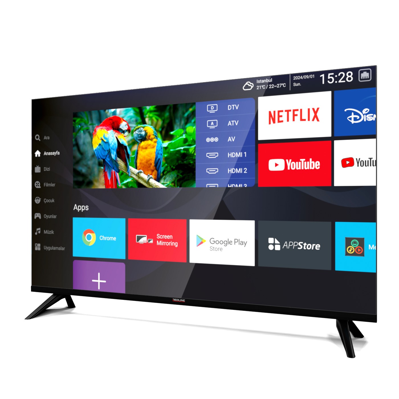 Elmalı Televizyon Axen Servisi